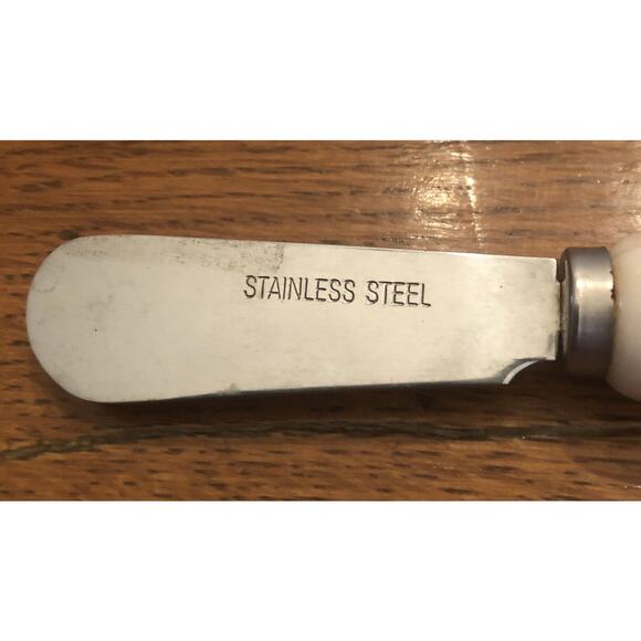 Table Tops Gallery Country Gingerbread 4 1/2" Dip Bowl with Knife - Picture 6 of 9